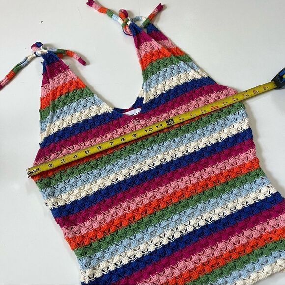 FRNCH Paris Knit Rainbow Tank Medium - Picture 7 of 10